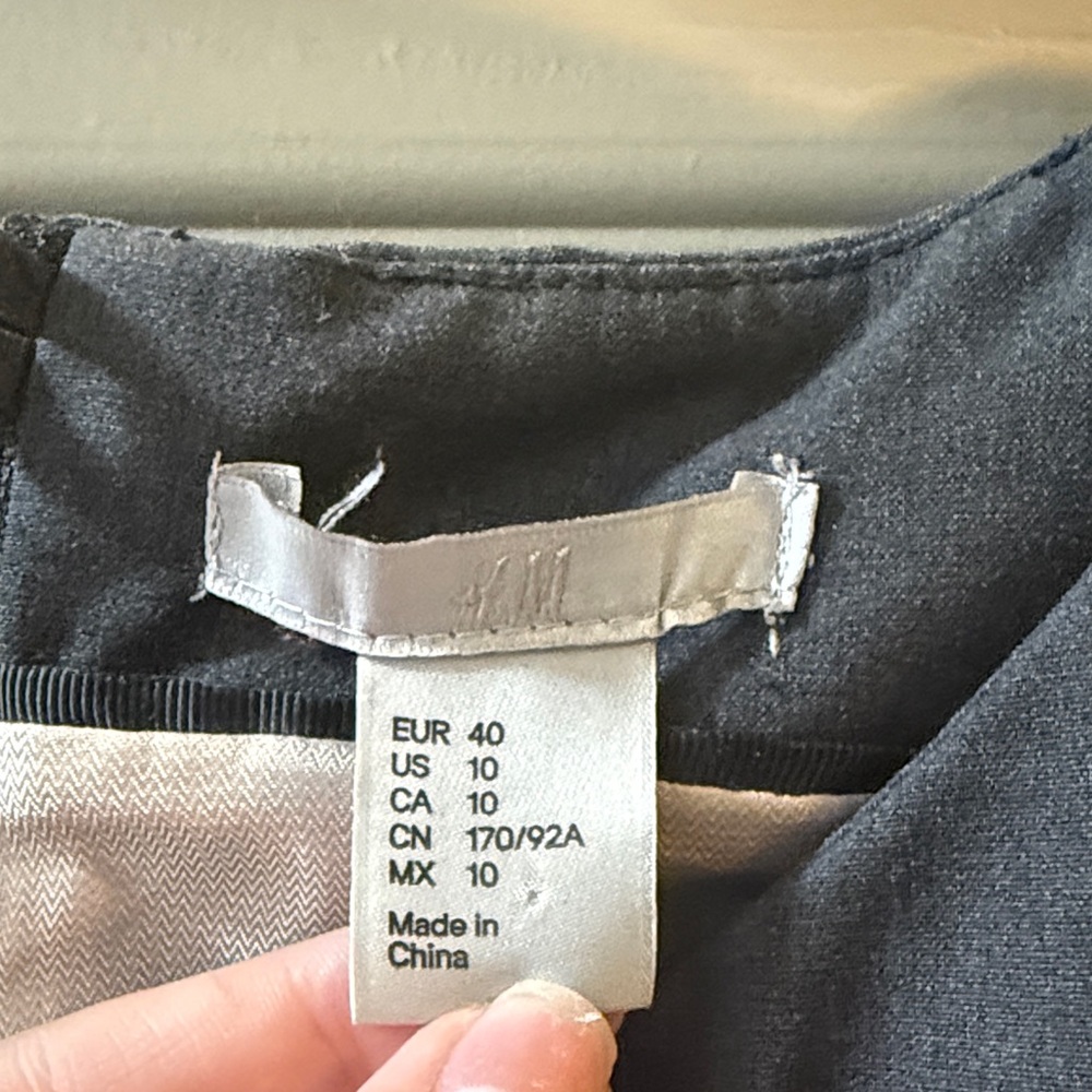 H&M Men's Dark Gray Pants